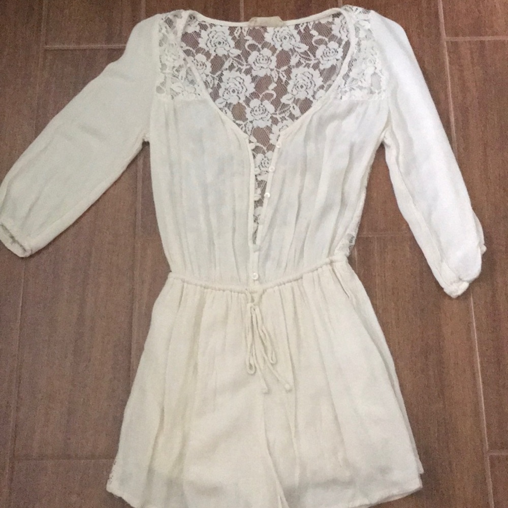 Hollister Lace Romper